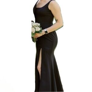 4 - Azazie - Arwen Bridesmaid Dress - Black